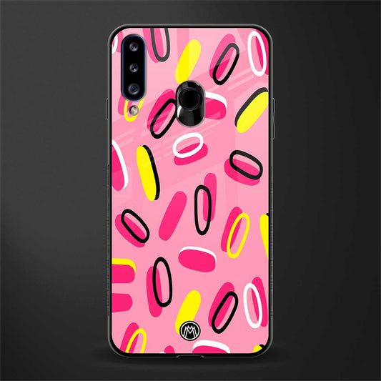 suger coating glass case for samsung galaxy a20s image