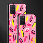 suger coating glass case for samsung galaxy s10 lite image-2