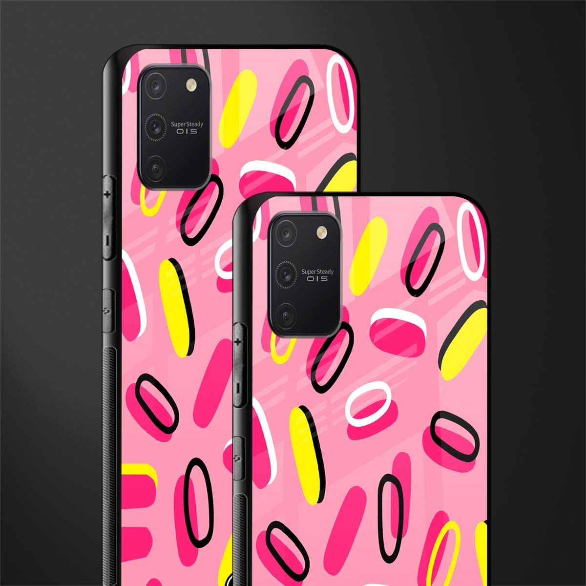 suger coating glass case for samsung galaxy s10 lite image-2