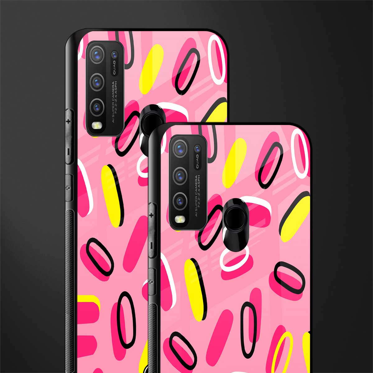 suger coating glass case for vivo y50 image-2