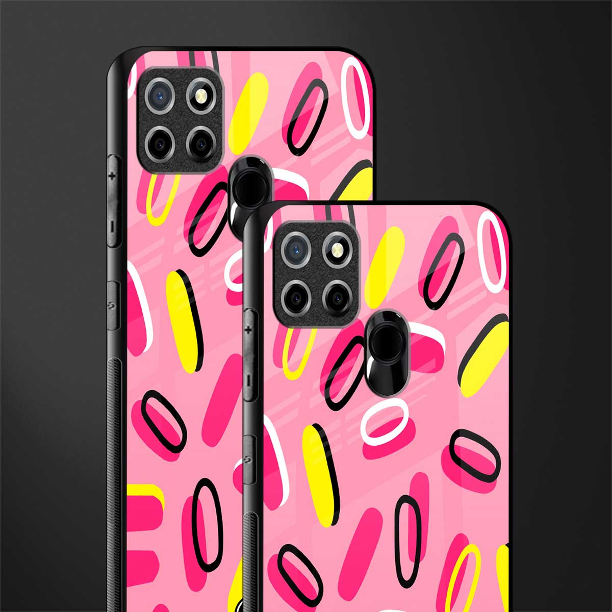 suger coating glass case for realme narzo 30a image-2