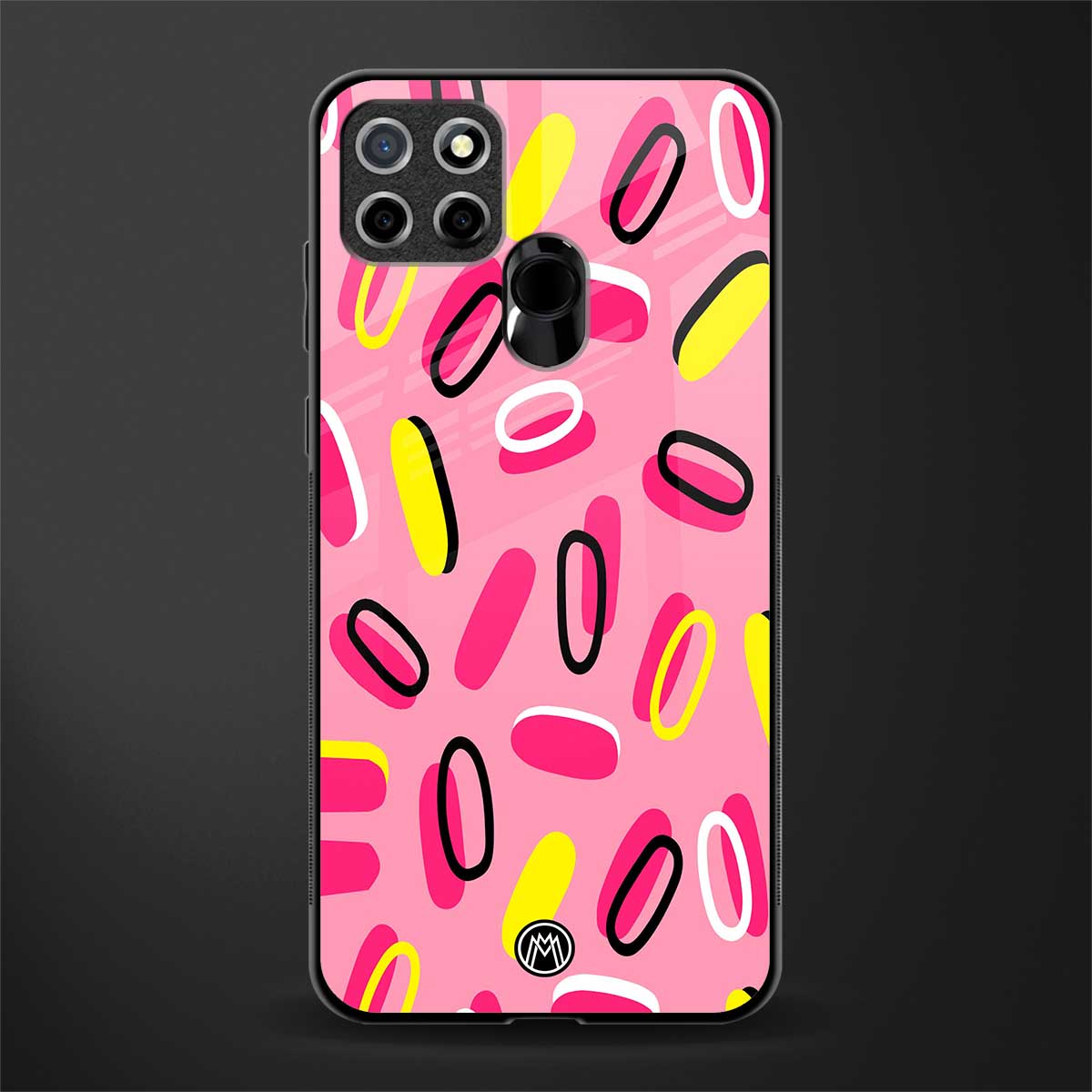 suger coating glass case for realme narzo 30a image