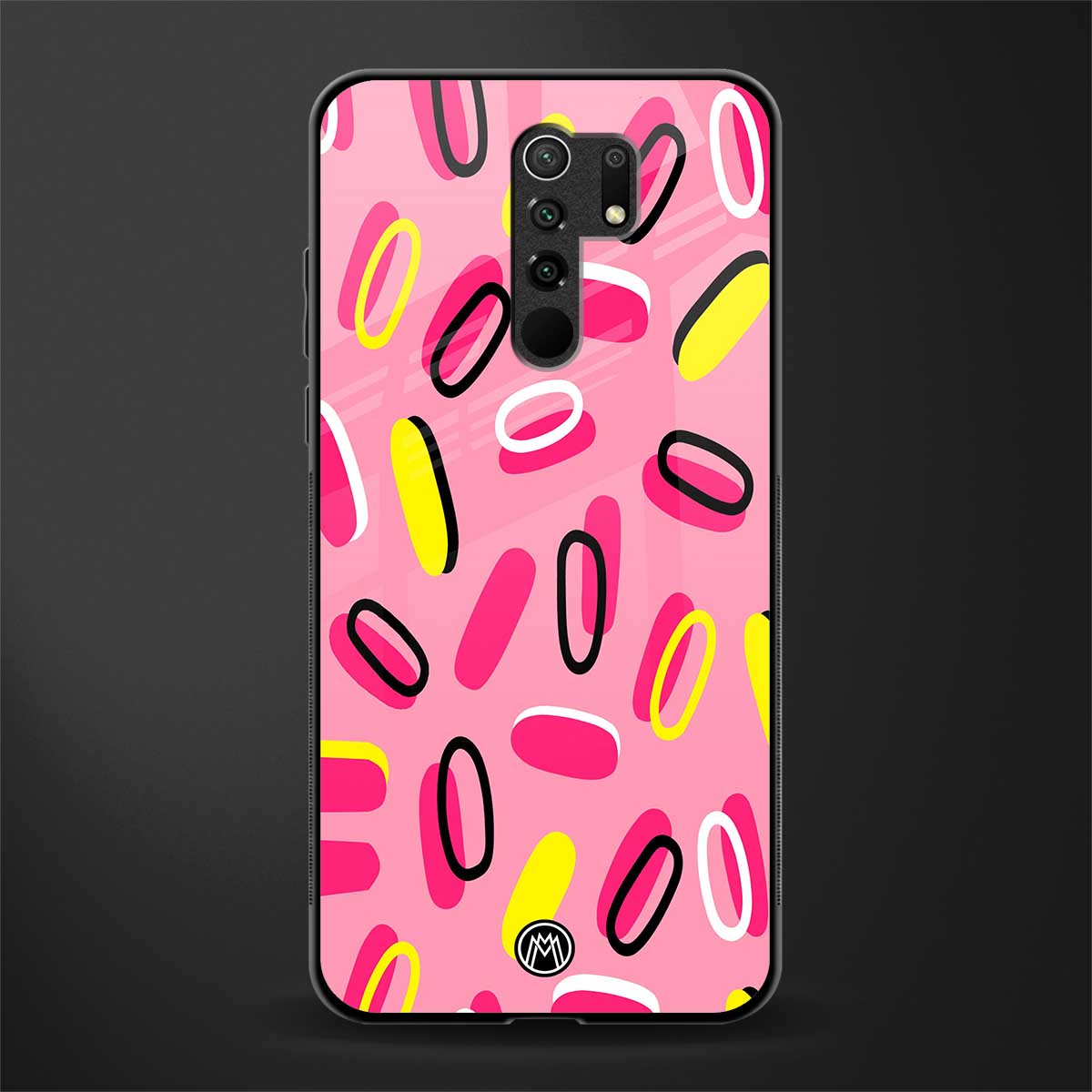 suger coating glass case for redmi 9 prime image