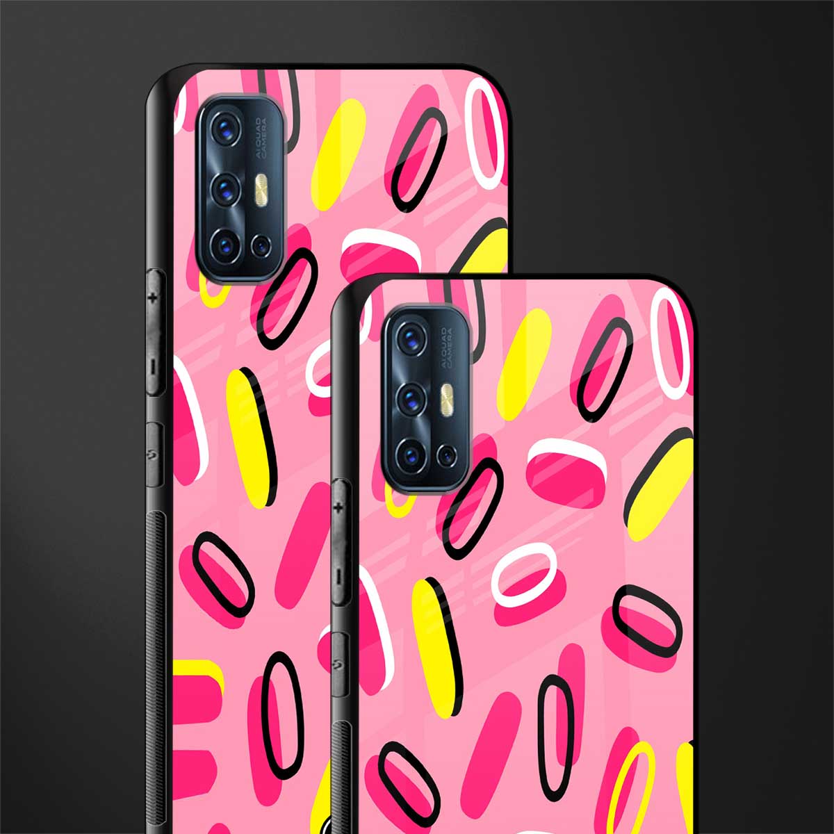 suger coating glass case for vivo v17 image-2