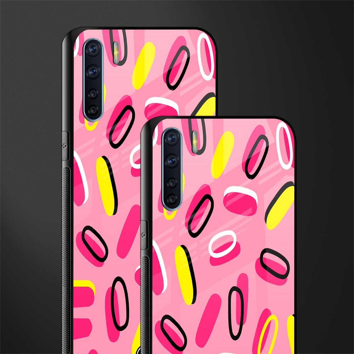 suger coating glass case for oppo f15 image-2