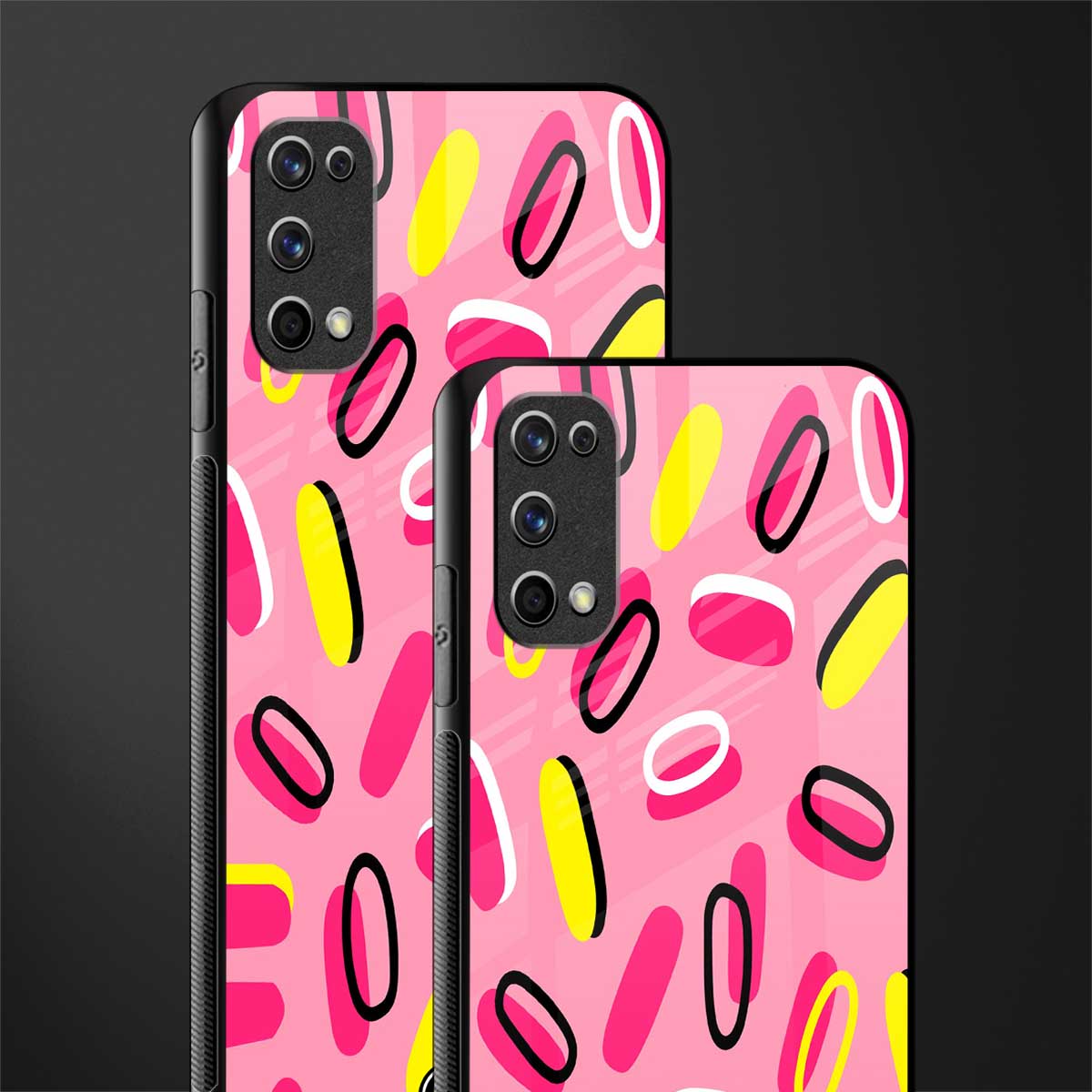 suger coating glass case for realme 7 pro image-2