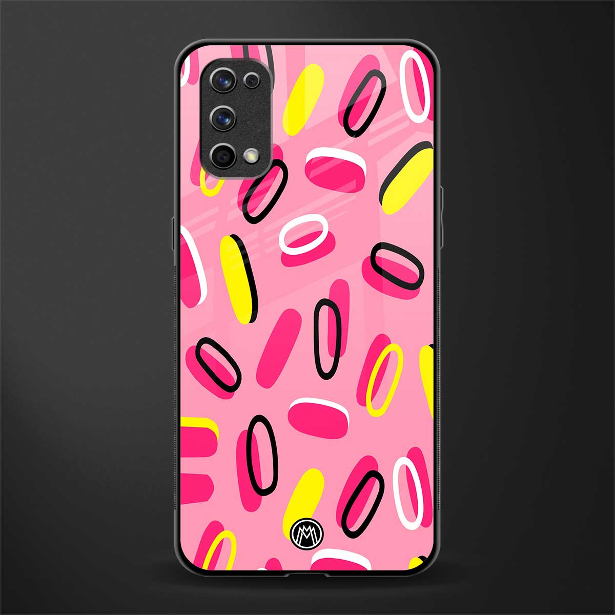 suger coating glass case for realme 7 pro image