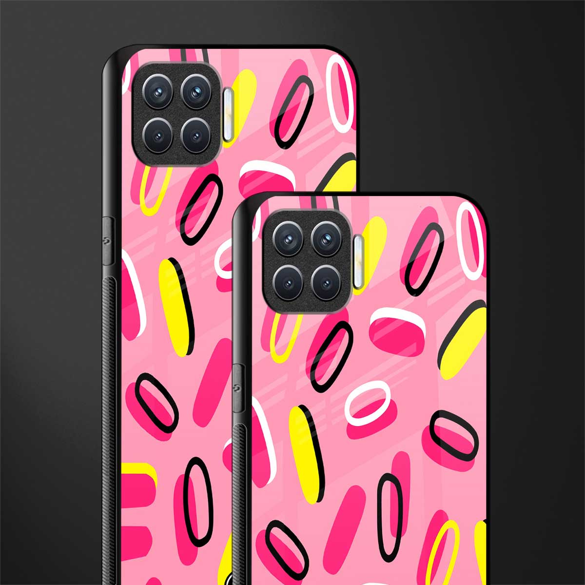 suger coating glass case for oppo f17 image-2