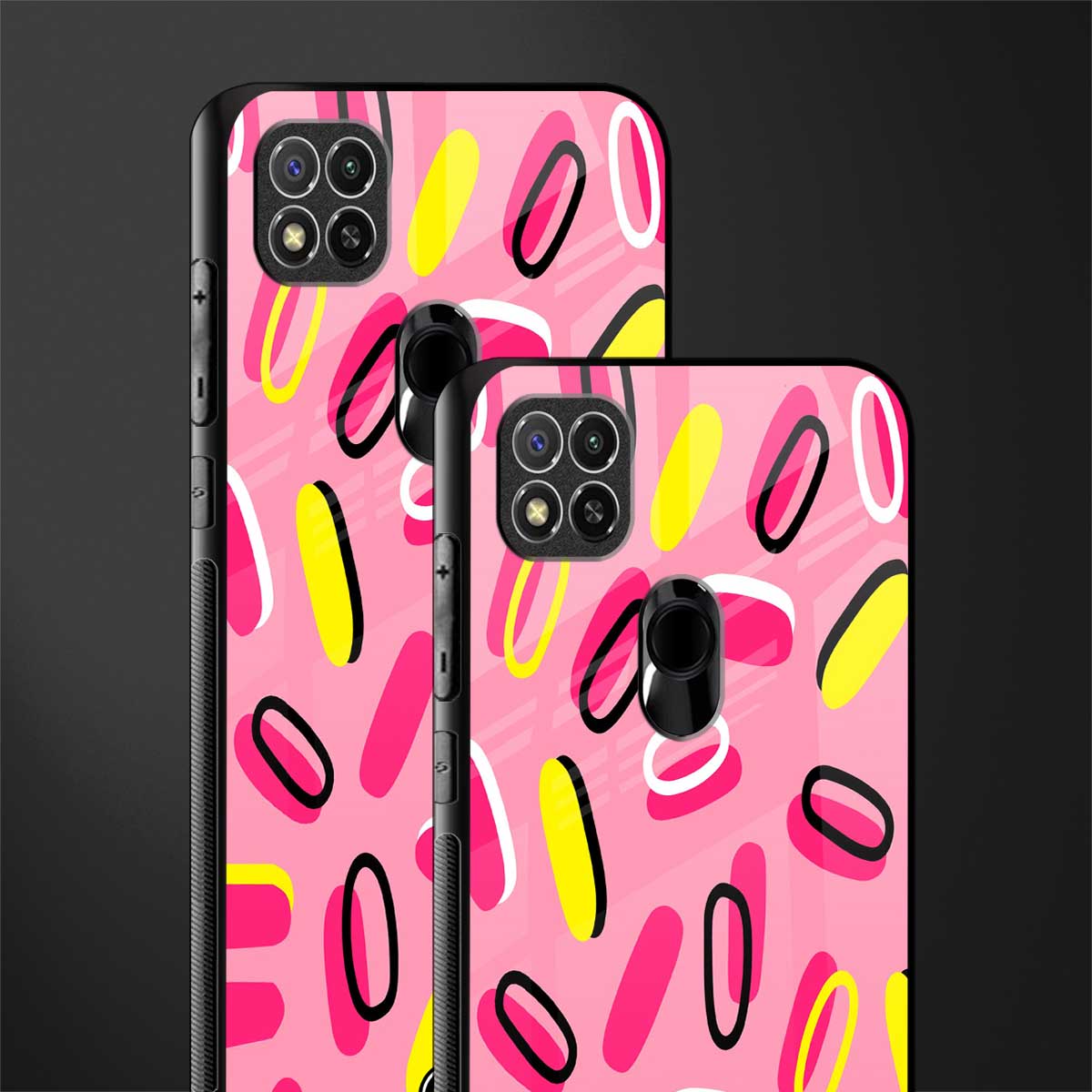 suger coating glass case for redmi 9c image-2