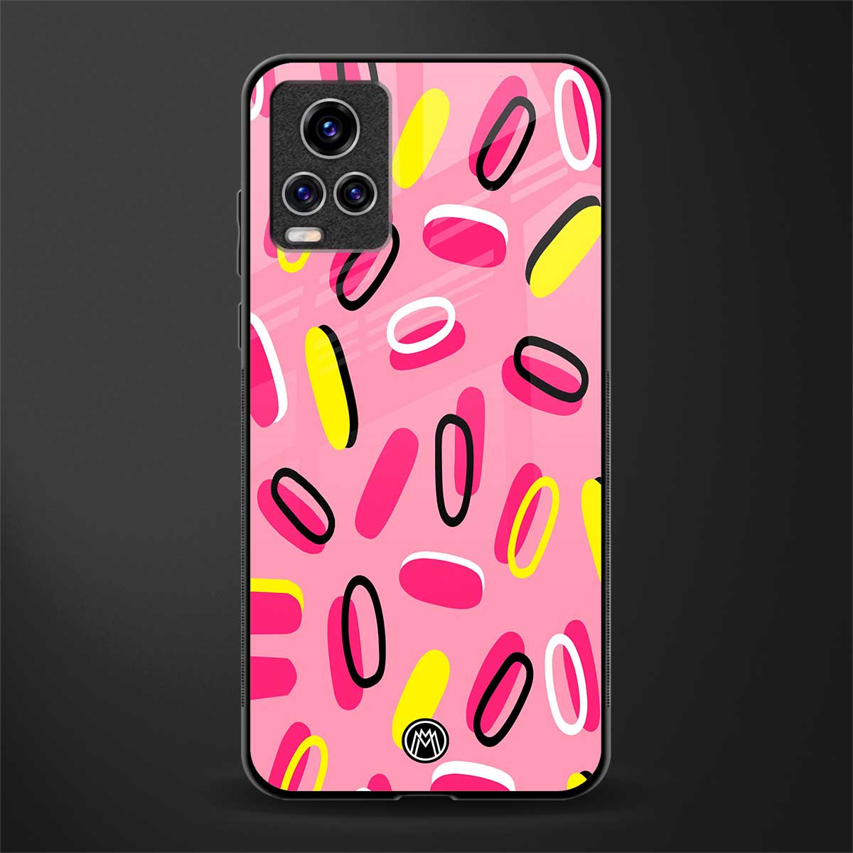 suger coating glass case for vivo v20 pro image
