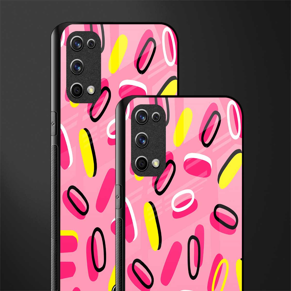 suger coating glass case for realme x7 pro image-2