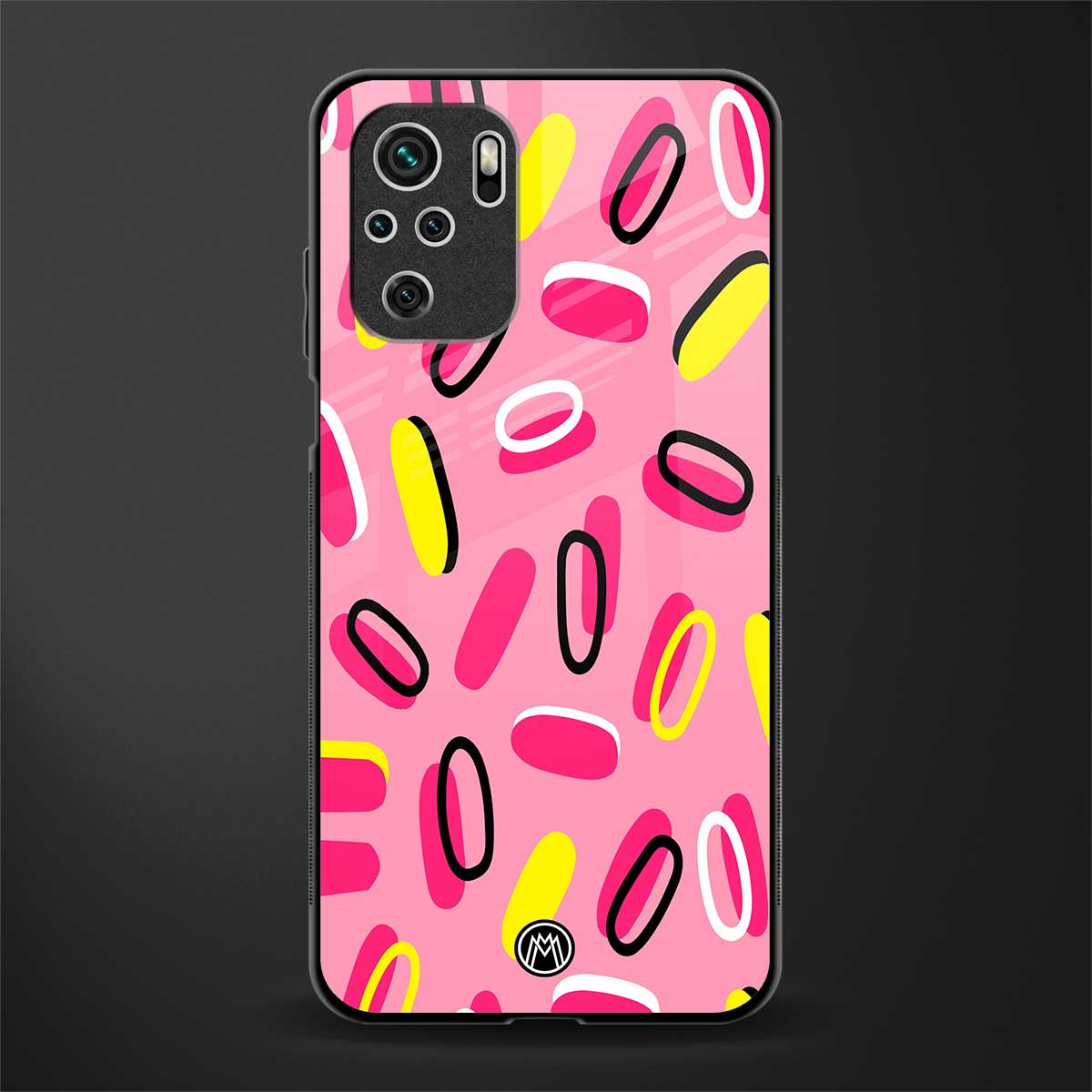 suger coating glass case for redmi note 10 image