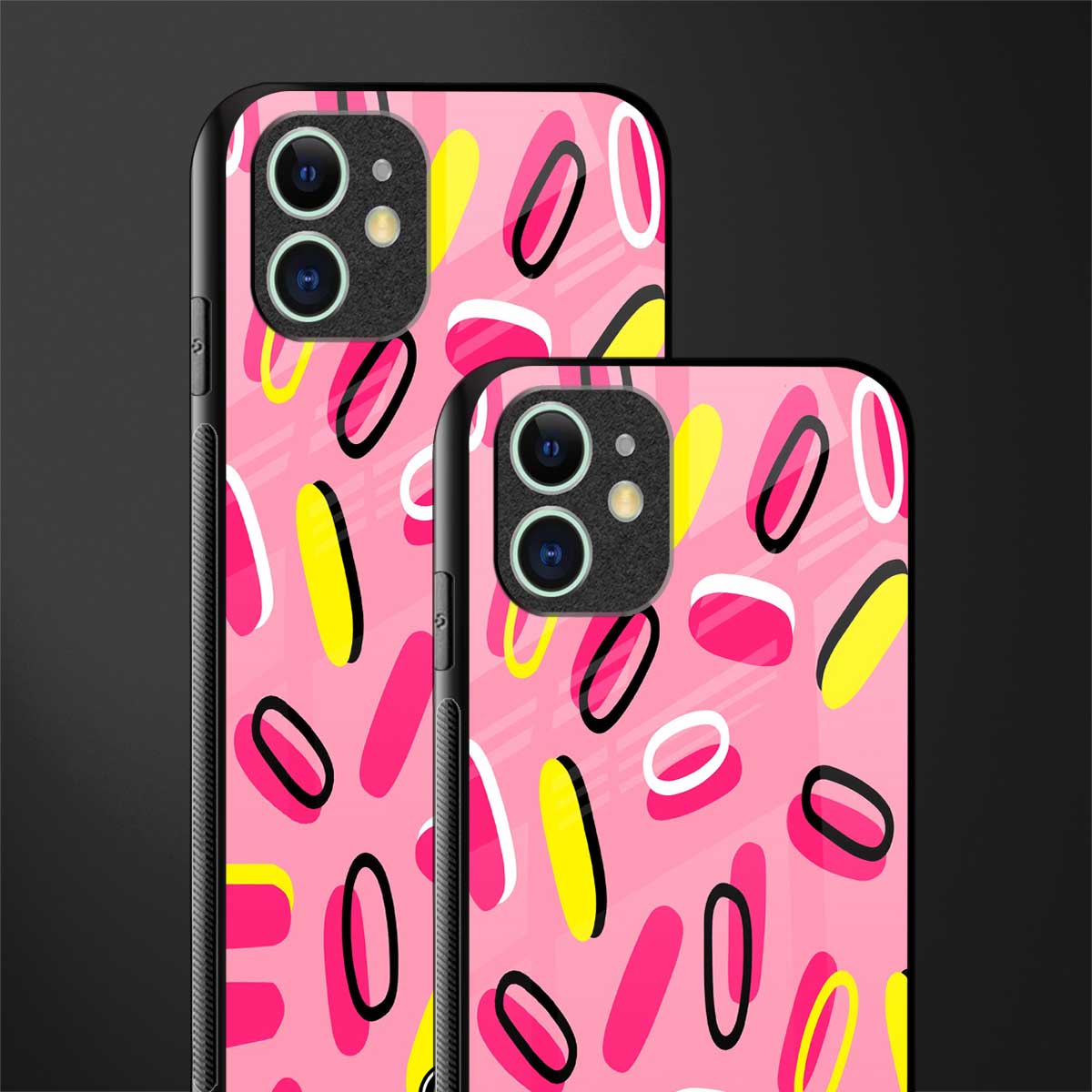suger coating glass case for iphone 12 mini image-2