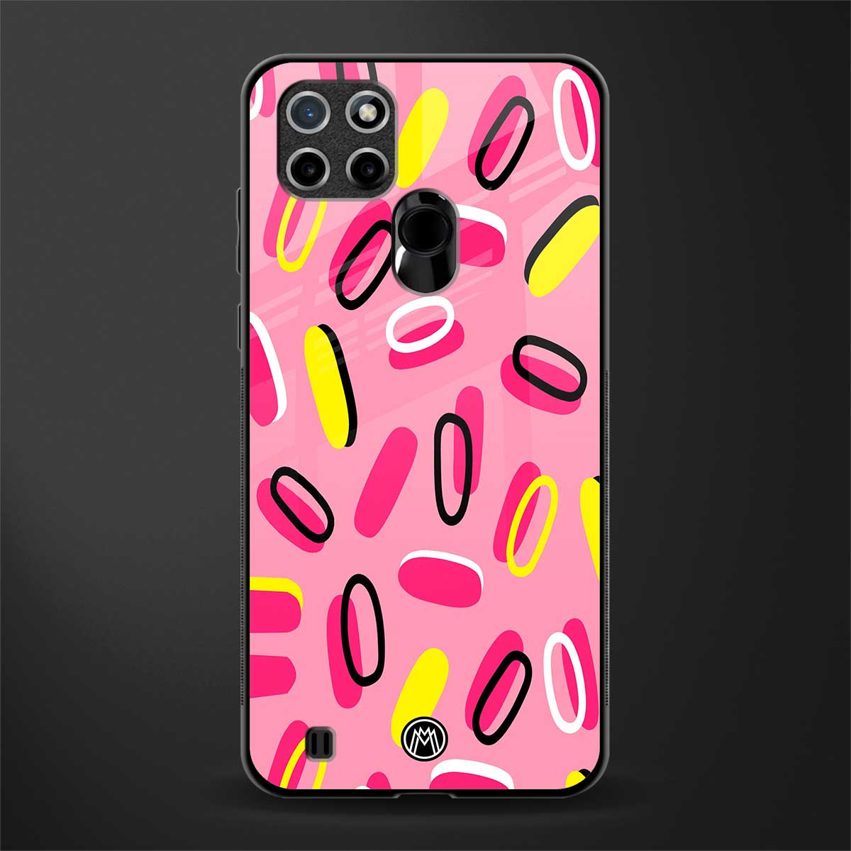 suger coating glass case for realme c21 image