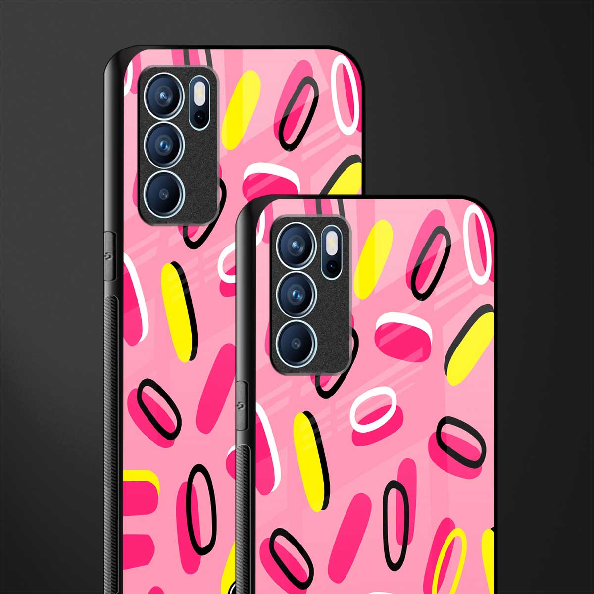 suger coating glass case for oppo reno6 5g image-2