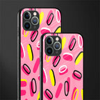 suger coating glass case for iphone 11 pro max image-2