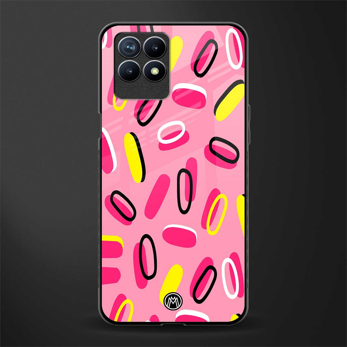 suger coating glass case for realme narzo 50 image