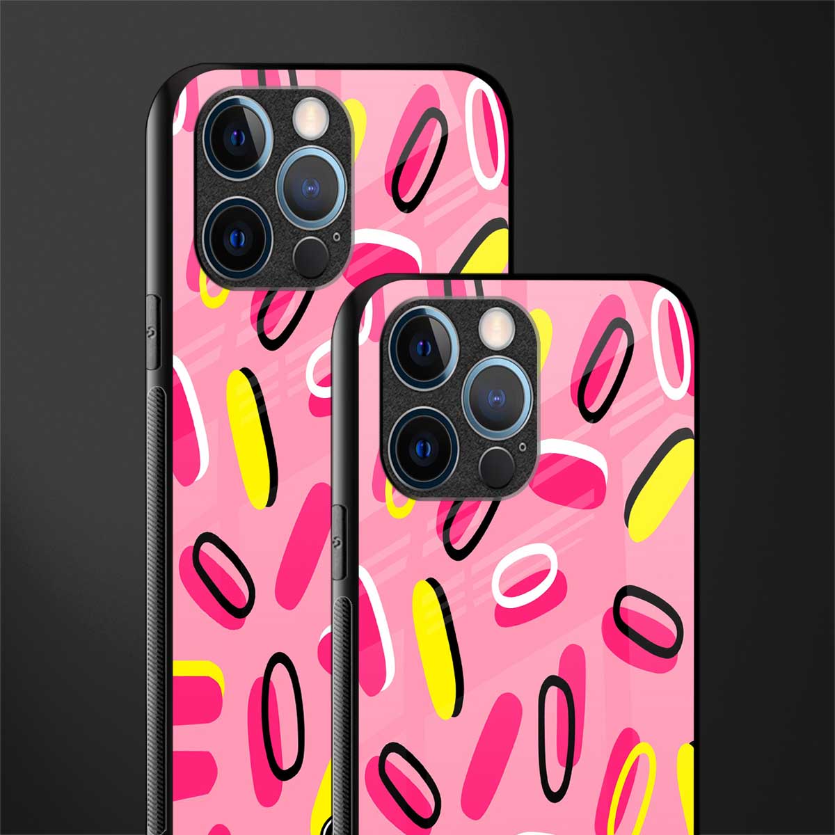 suger coating glass case for iphone 12 pro image-2