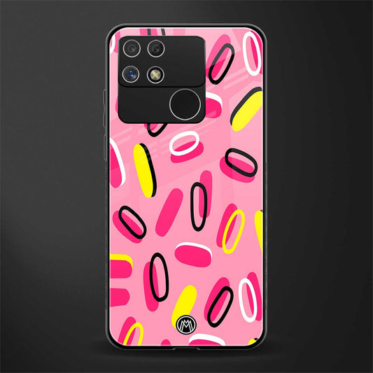 suger coating back phone cover | glass case for realme narzo 50a