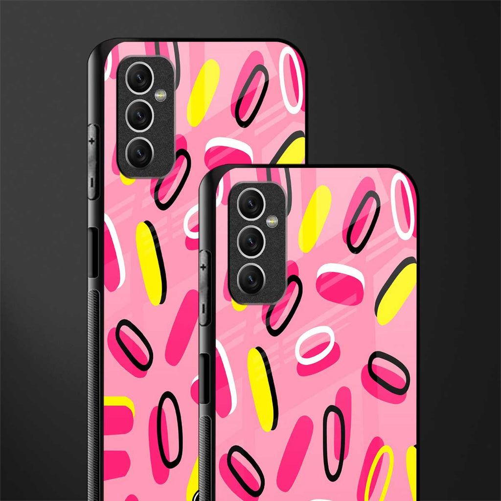 suger coating glass case for samsung galaxy m52 5g image-2