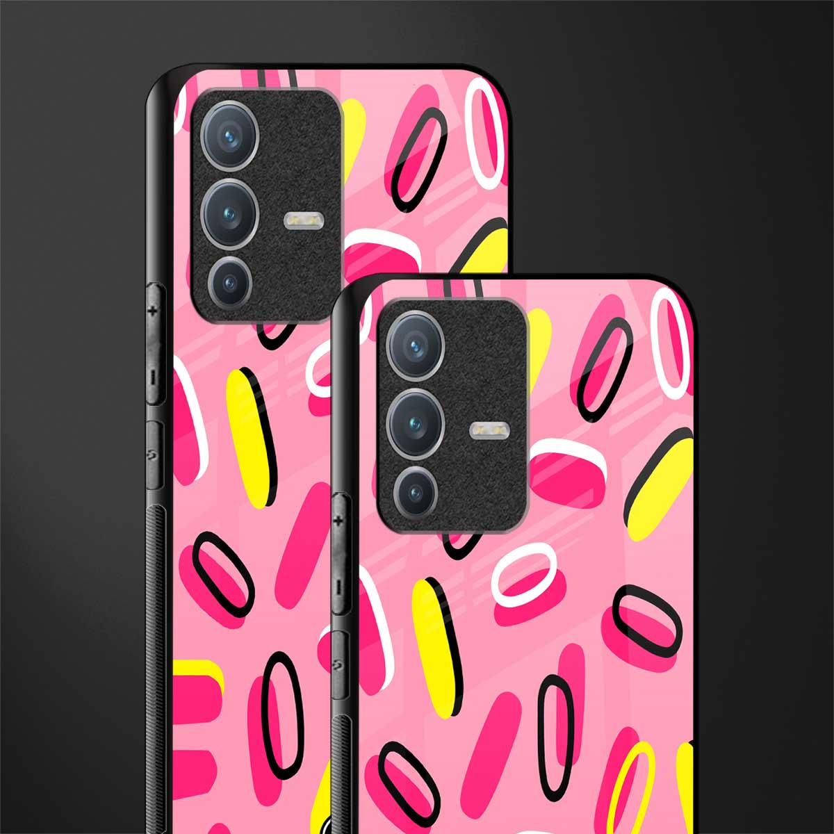 suger coating glass case for vivo v23 pro 5g image-2