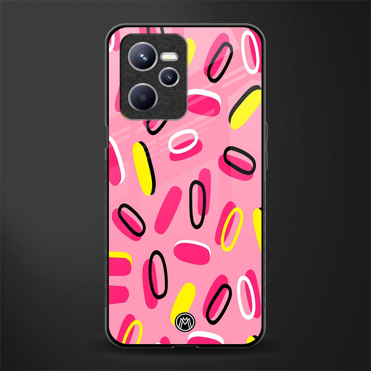 suger coating glass case for realme c35 image