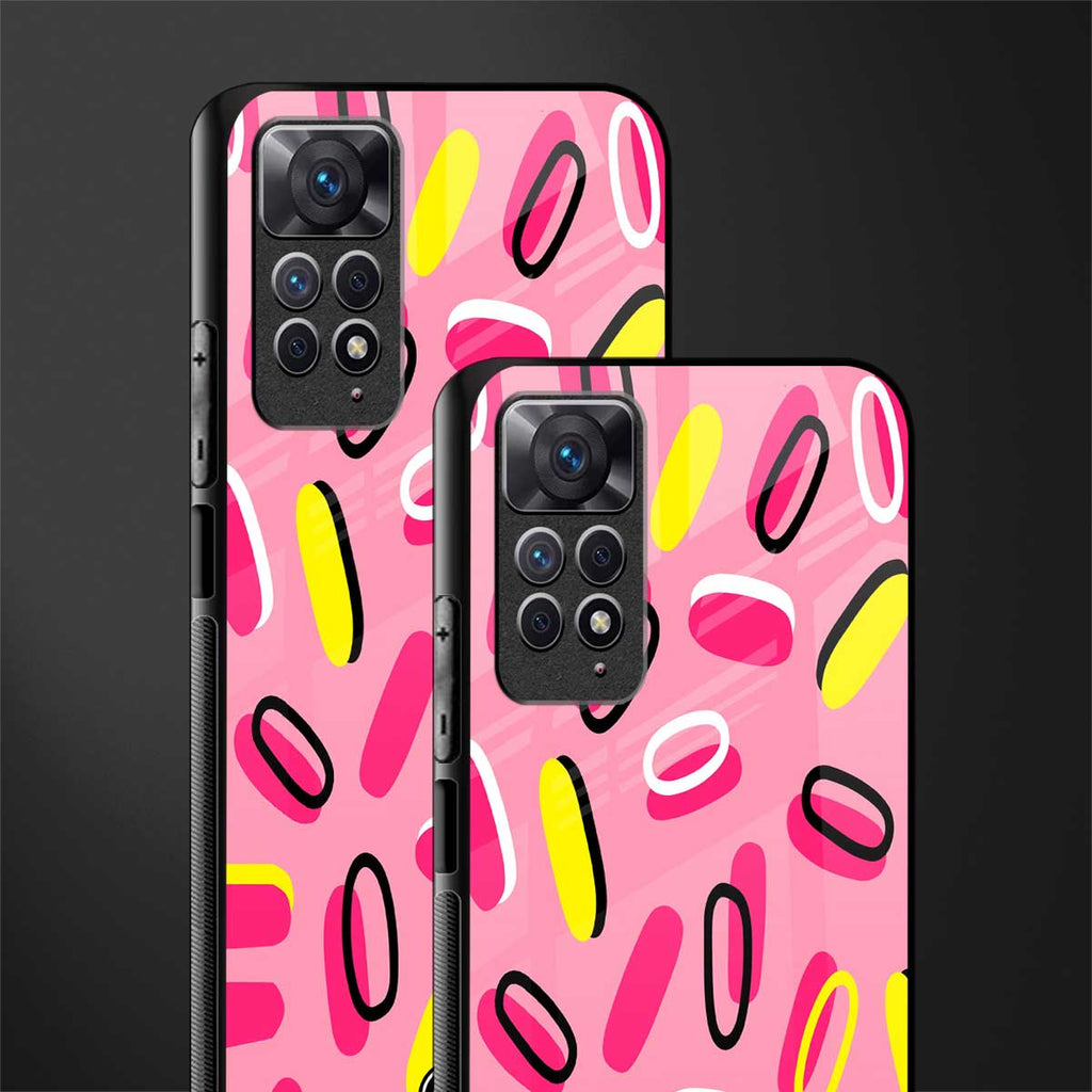 suger coating back phone cover | glass case for redmi note 11 pro plus 4g/5g