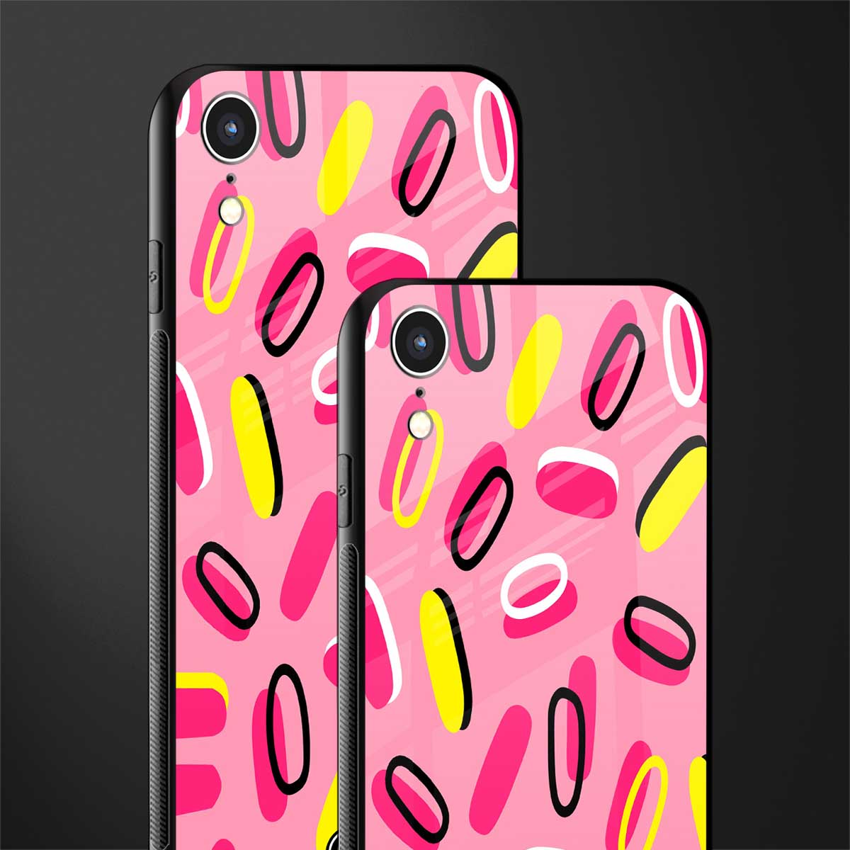 suger coating glass case for iphone xr image-2