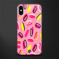 suger coating glass case for iphone xs image