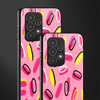 suger coating back phone cover | glass case for samsung galaxy a73 5g