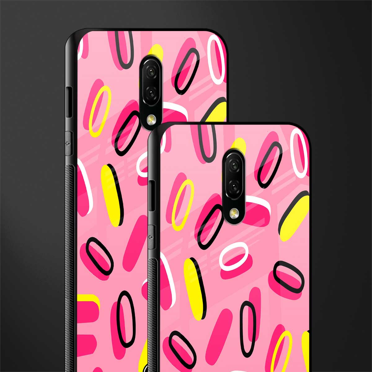 suger coating glass case for oneplus 7 image-2