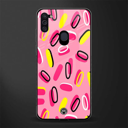 suger coating glass case for samsung galaxy m11 image