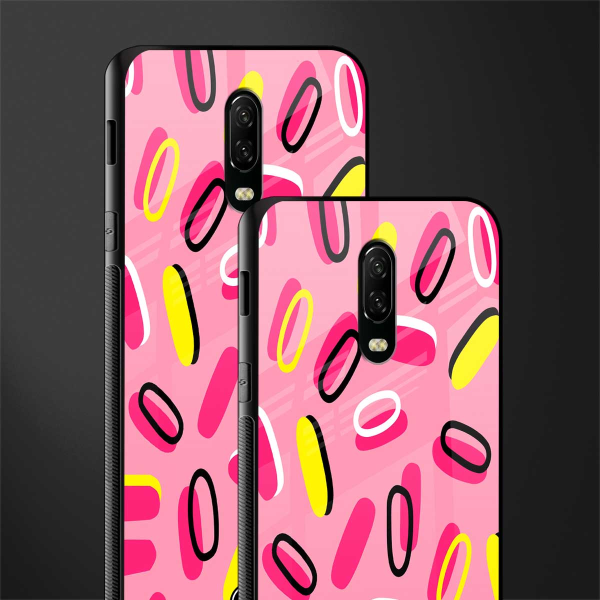 suger coating glass case for oneplus 6t image-2