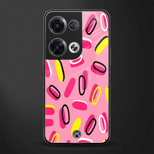 suger coating back phone cover | glass case for oppo reno 8