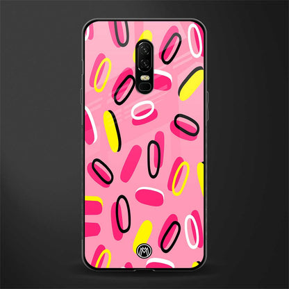 suger coating glass case for oneplus 6 image