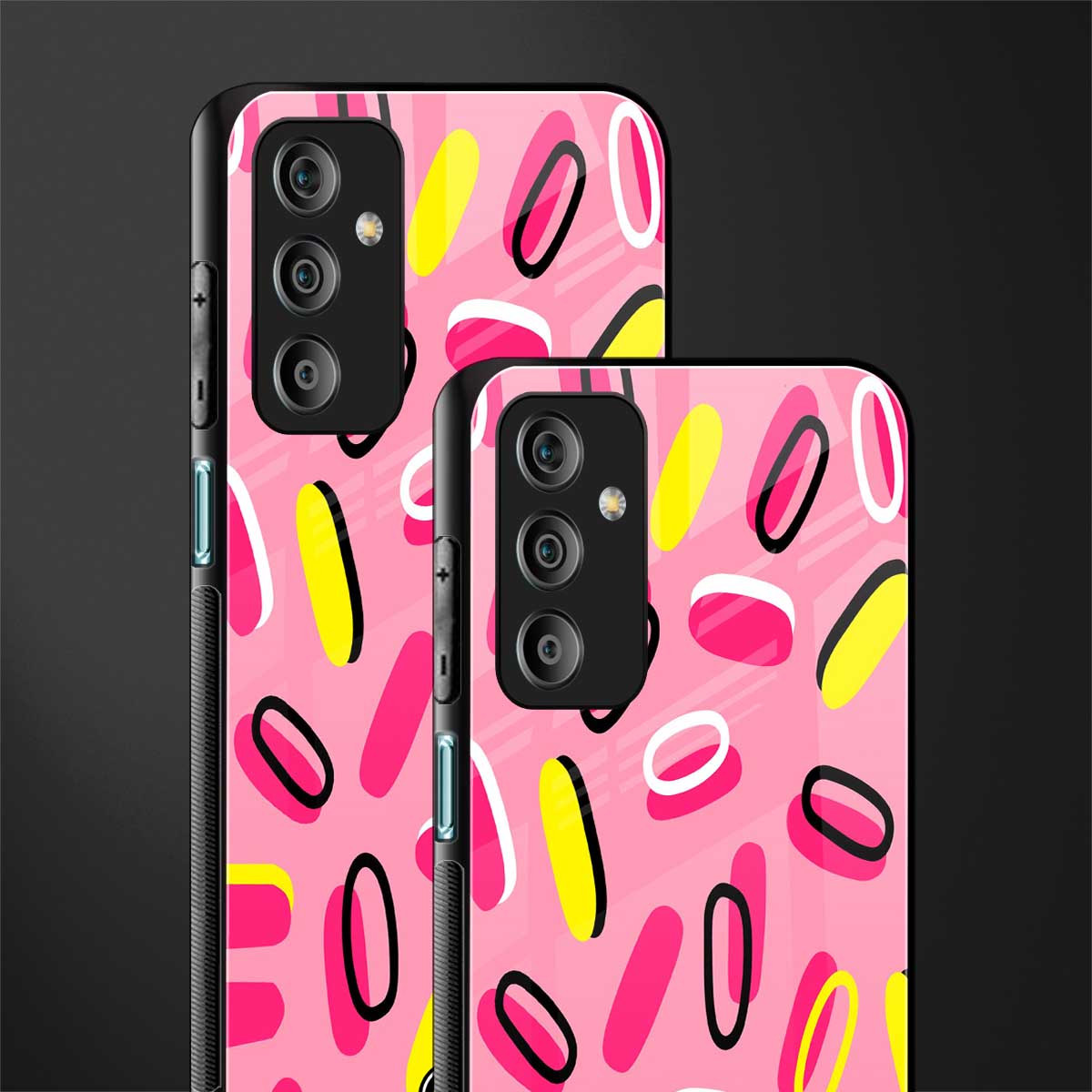 suger coating back phone cover | glass case for samsung galaxy f23 5g