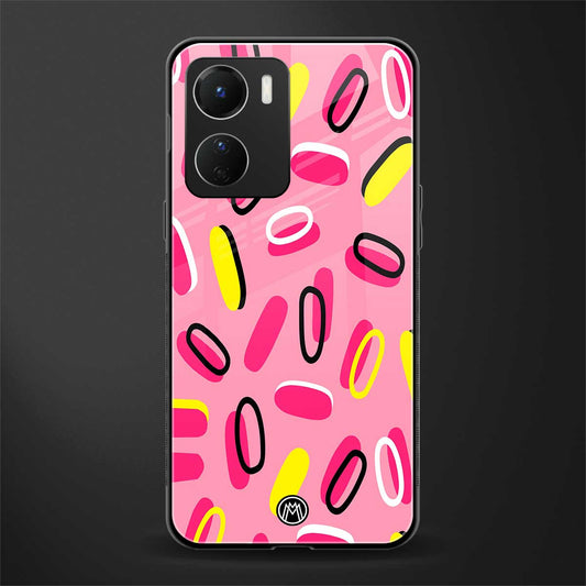 suger coating back phone cover | glass case for vivo y16