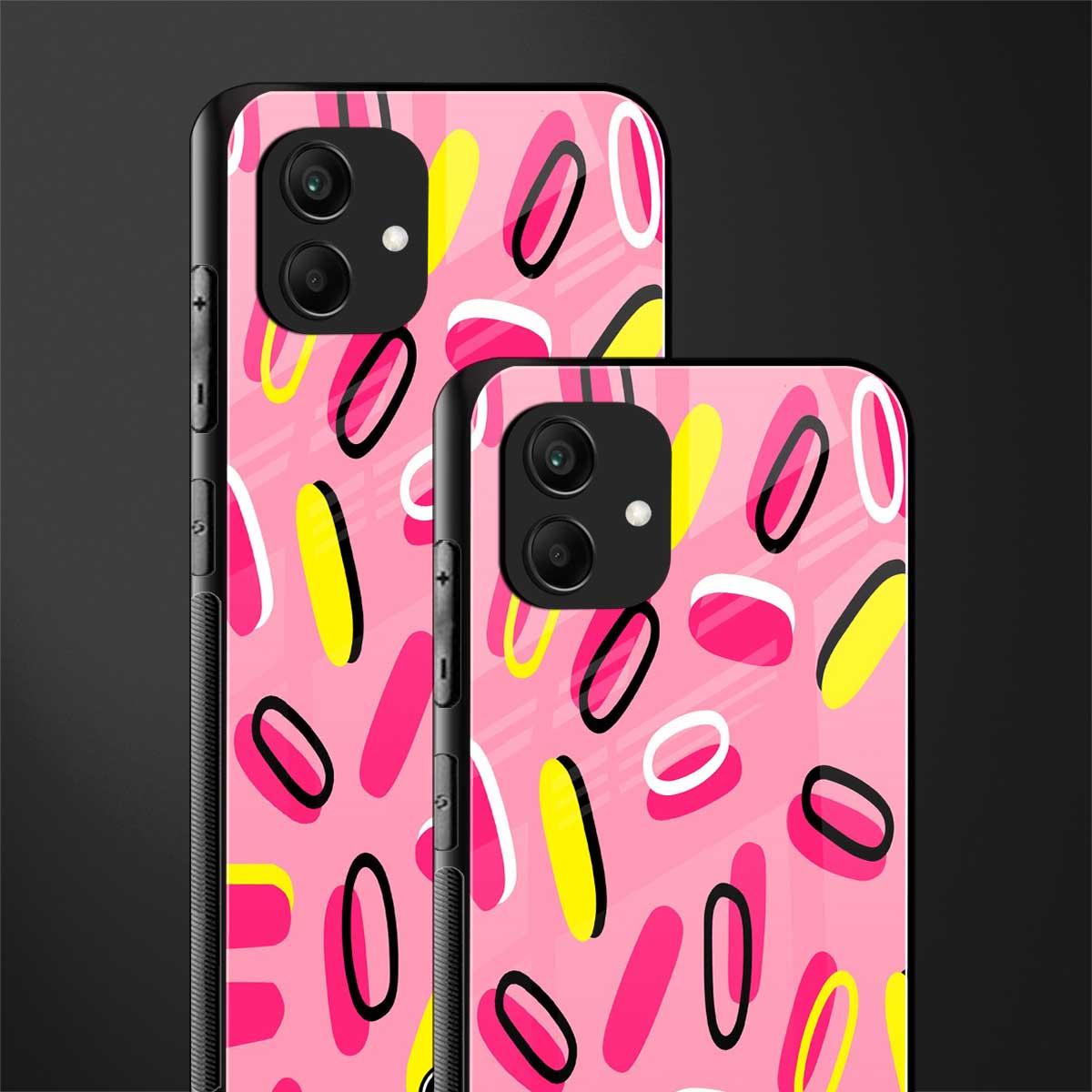 suger coating back phone cover | glass case for samsung galaxy a04