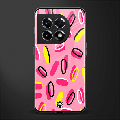 suger coating back phone cover | glass case for oneplus 11