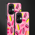 suger coating back phone cover | glass case for oneplus nord ce 3 lite