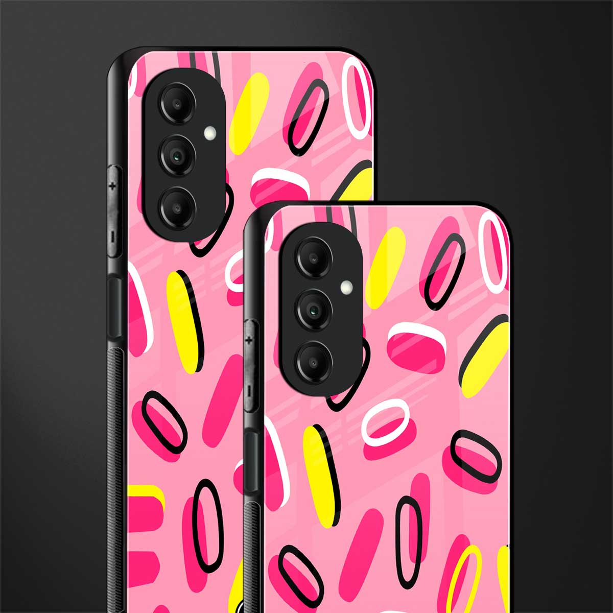 suger coating back phone cover | glass case for samsung galaxy a14 5g