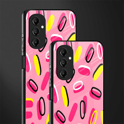 suger coating back phone cover | glass case for samsung galaxy a14 5g