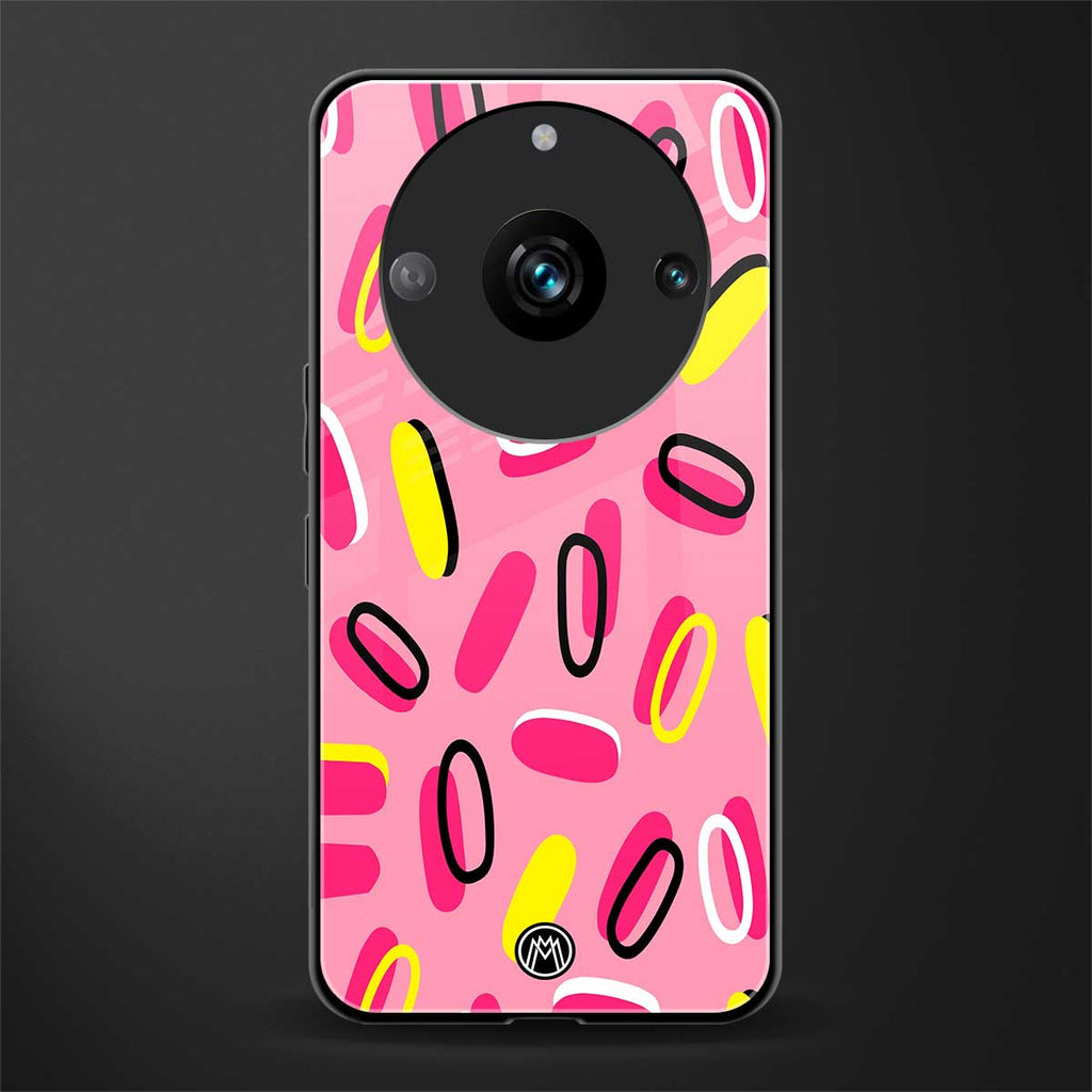 suger coating back phone cover | glass case for realme 11 pro 5g