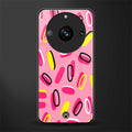 suger coating back phone cover | glass case for realme 11 pro 5g