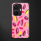 suger coating back phone cover | glass case for vivo t1 44w 4g