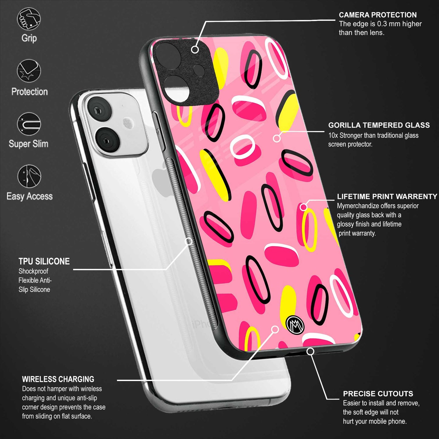 Suger-Coating-Glass-Case for phone case | glass case for samsung galaxy s23 plus