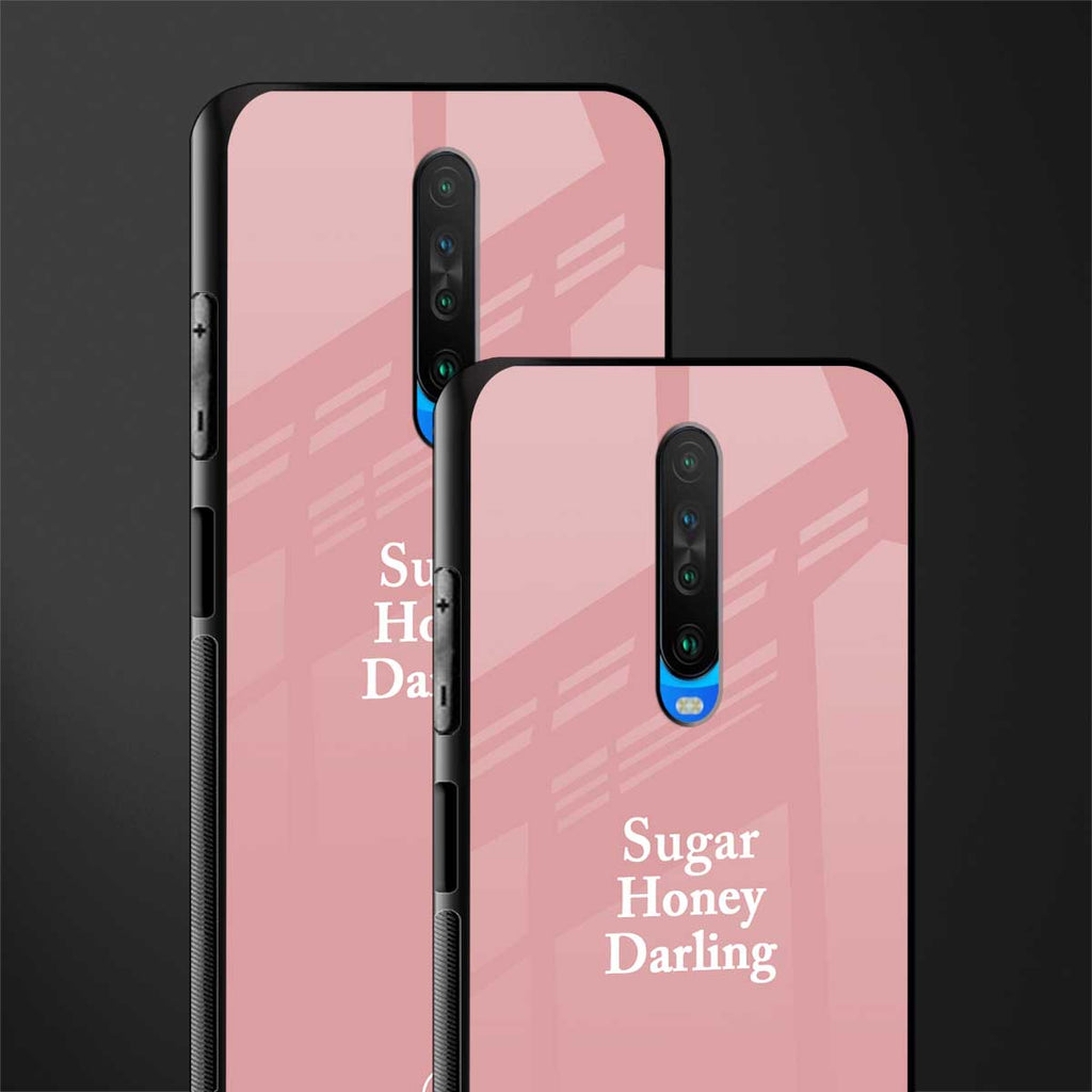 suger honey darling glass case for poco x2 image-2