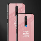 suger honey darling glass case for poco x2 image-2
