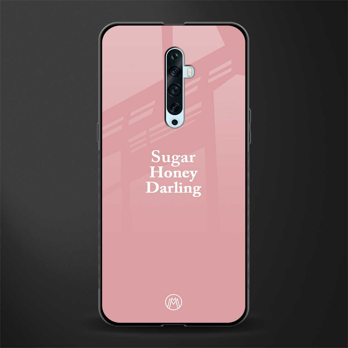 suger honey darling glass case for oppo reno 2f image
