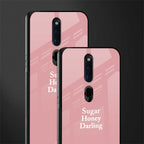 suger honey darling glass case for oppo f11 pro image-2